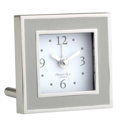 Addison Ross Chiffon & Silver Alarm Clock